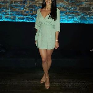 Oh Polly Pastel Green Dress!